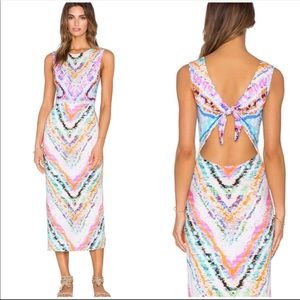 Mara Hoffman Swim Rainbow Tie Dress Sz S